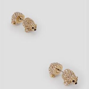 Kate Spade Cold Comforts Polar Bear Studs